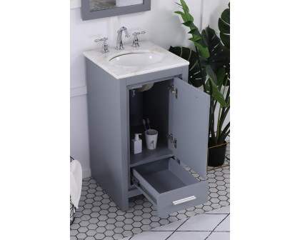 Elegant Bathroom Vanity - Gray (VF12818GR)