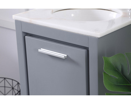 Elegant Bathroom Vanity - Gray (VF12818GR)