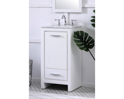 Elegant Bathroom Vanity - White (VF12818WH)