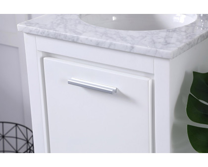 Elegant Bathroom Vanity - White (VF12818WH)