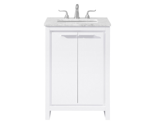 Elegant Bathroom Vanity - White (VF12824WH)