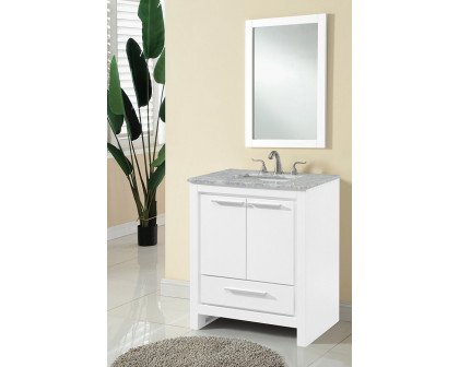 Elegant - Bathroom Vanity (VF12830WH)