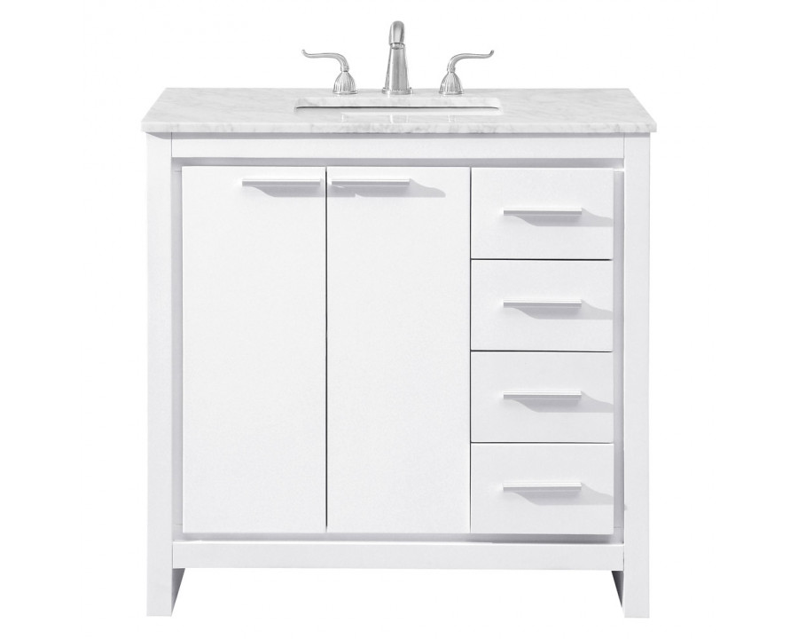 Elegant - Bathroom Vanity (PNT-VF12836)