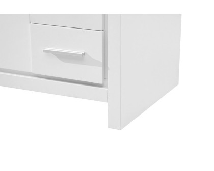 Elegant Bathroom Vanity - White (VF12836WH)