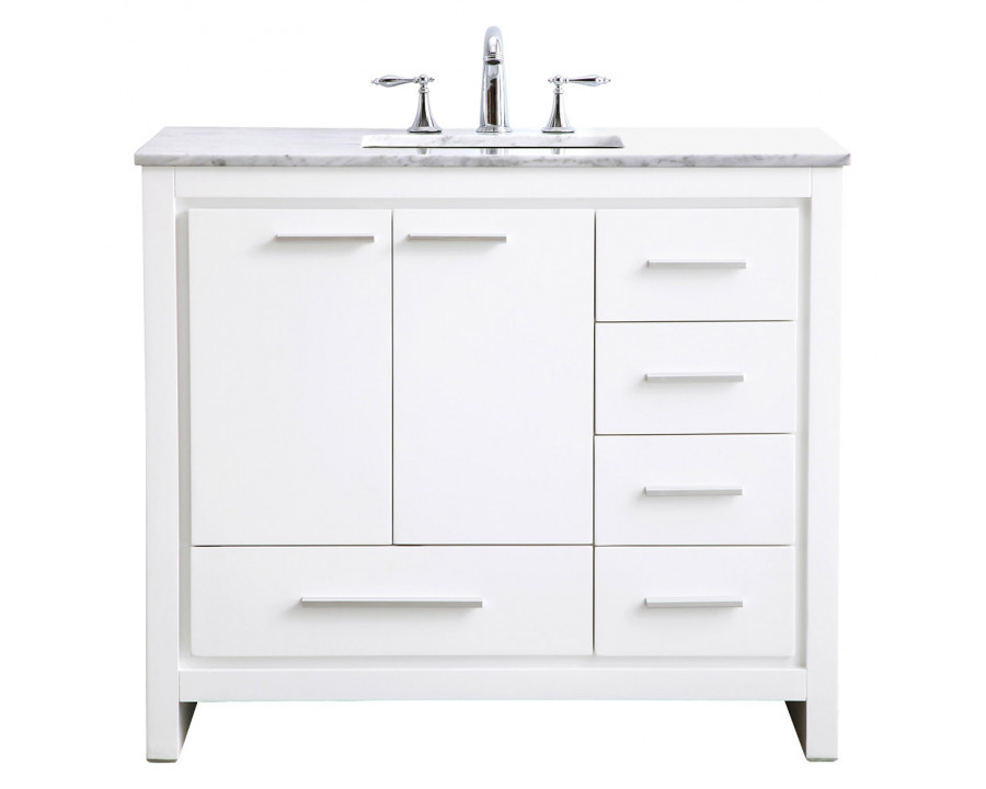 Elegant - Bathroom Vanity (PNT-VF12840)