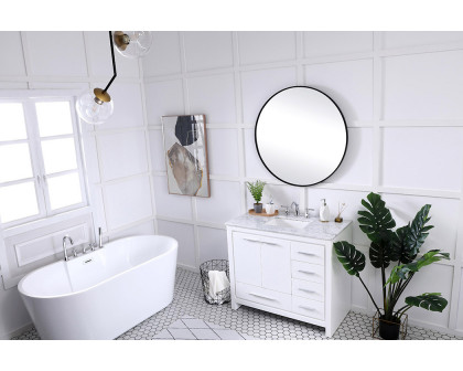 Elegant Bathroom Vanity - White (VF12840WH)