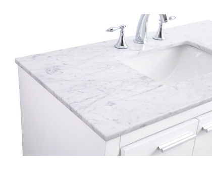 Elegant Bathroom Vanity - White (VF12840WH)