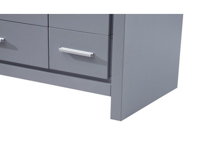 Elegant Bathroom Vanity - Gray (VF12848GR)