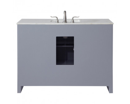 Elegant Bathroom Vanity - Gray (VF12848GR)