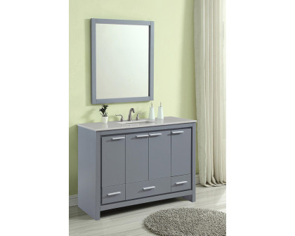 Elegant Bathroom Vanity - Gray (VF12848GR)