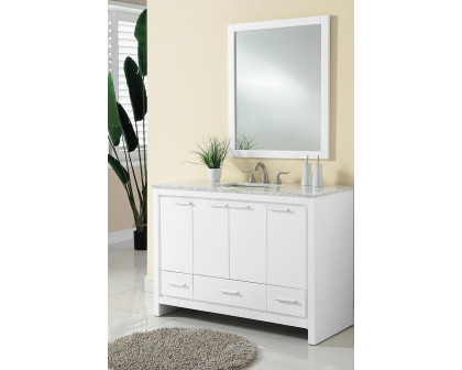 Elegant Bathroom Vanity - White (VF12848WH)