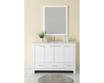 Elegant Bathroom Vanity - White (VF12848WH)