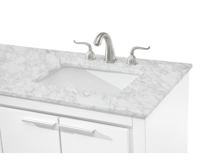 Elegant Bathroom Vanity - White (VF12860DWH)