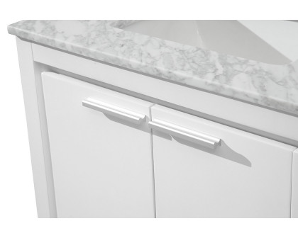 Elegant Bathroom Vanity - White (VF12860DWH)