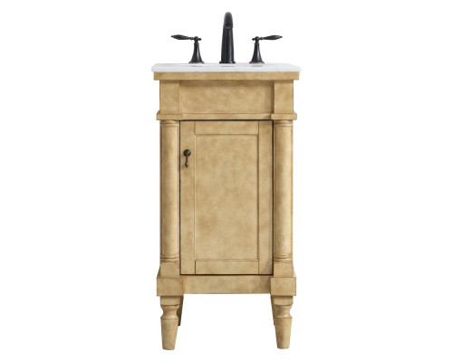 Elegant Bathroom Vanity - Antique Beige (VF13018AB)