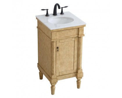 Elegant Bathroom Vanity - Antique Beige (VF13018AB)