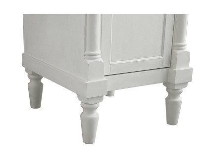 Elegant Bathroom Vanity - Antique White (VF13018AW)