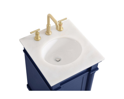 Elegant Bathroom Vanity - Blue (VF13018BL)