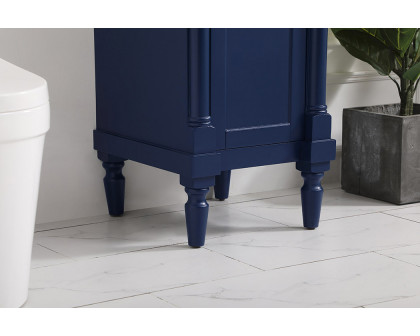 Elegant Bathroom Vanity - Blue (VF13018BL)