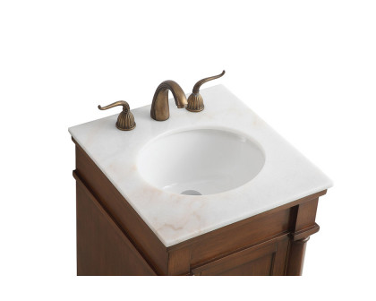 Elegant Bathroom Vanity - Walnut (VF13018WT)