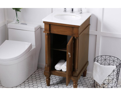 Elegant Bathroom Vanity - Walnut (VF13018WT)