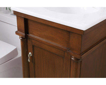 Elegant Bathroom Vanity - Walnut (VF13018WT)