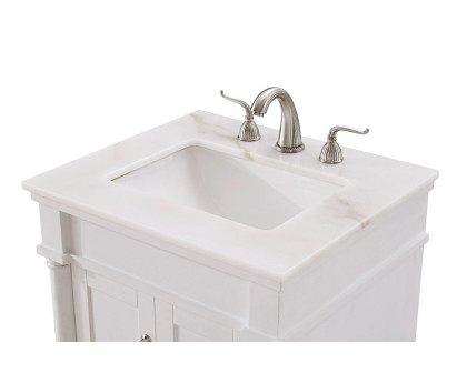 Elegant Bathroom Vanity - Antique White, L 24" (VF13024AW)