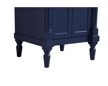 Elegant Bathroom Vanity - Blue, L 24" (VF13024BL)