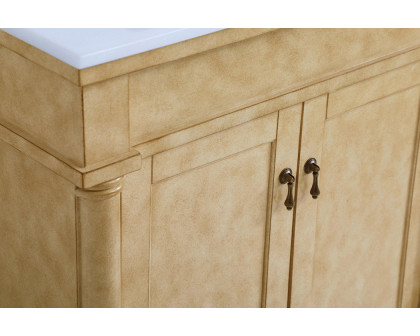 Elegant Bathroom Vanity - Antique Beige, L 30" (VF13030AB)