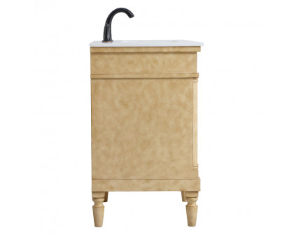 Elegant Bathroom Vanity - Antique Beige, L 30" (VF13030AB)