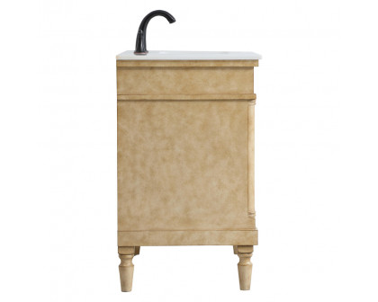 Elegant Bathroom Vanity - Antique Beige (VF13036AB)