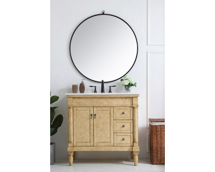 Elegant Bathroom Vanity - Antique Beige (VF13036AB)