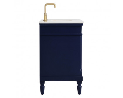 Elegant Bathroom Vanity - Blue (VF13036BL)