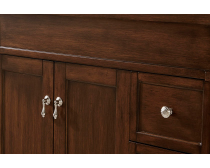 Elegant Bathroom Vanity - Walnut (VF13036WT)