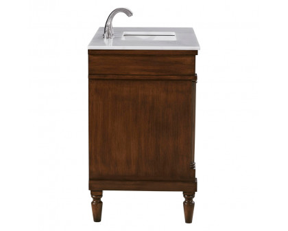 Elegant Bathroom Vanity - Walnut (VF13036WT)