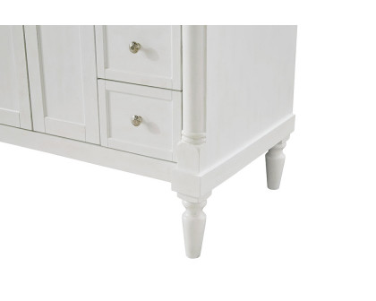 Elegant Bathroom Vanity - Antique White, L 42" (VF13042AW)