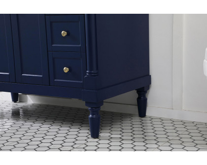 Elegant Bathroom Vanity - Blue, L 42" (VF13042BL)