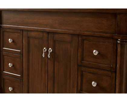 Elegant Bathroom Vanity - Walnut, L 42" (VF13042WT)