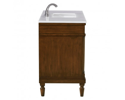 Elegant Bathroom Vanity - Walnut, L 42" (VF13042WT)