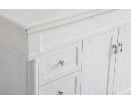 Elegant Bathroom Vanity - Antique White, L 48" (VF13048AW)