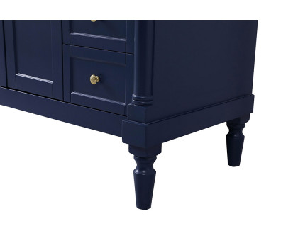 Elegant Bathroom Vanity - Blue, L 48" (VF13048BL)