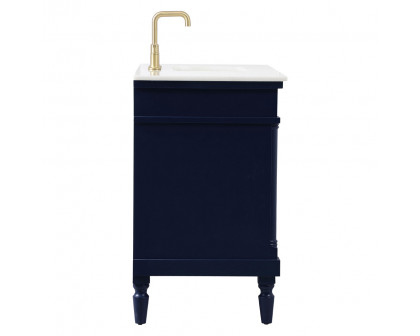 Elegant Bathroom Vanity - Blue, L 48" (VF13048BL)