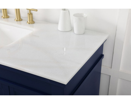 Elegant Bathroom Vanity - Blue, L 48" (VF13048BL)