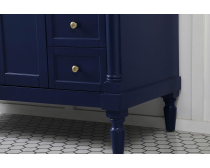 Elegant Bathroom Vanity - Blue, L 48" (VF13048BL)