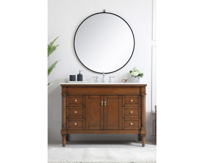 Elegant Bathroom Vanity - White, L 48" (VF13048WT)