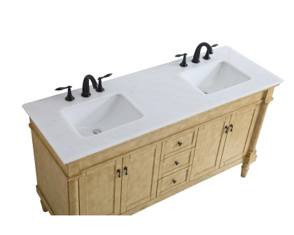 Elegant Bathroom Vanity - Antique Beige (VF13060DAB)