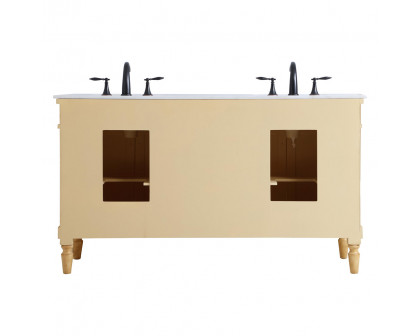 Elegant Bathroom Vanity - Antique Beige (VF13060DAB)