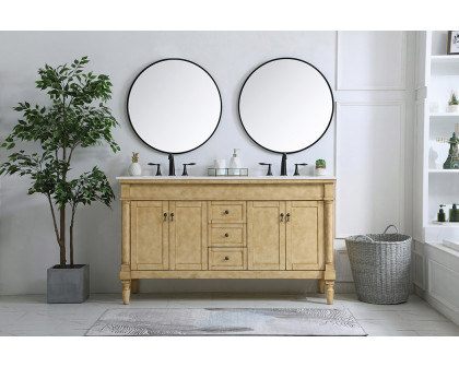 Elegant Bathroom Vanity - Antique Beige (VF13060DAB)