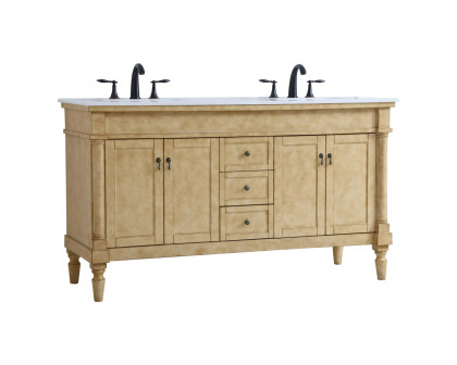 Elegant Bathroom Vanity - Antique Beige (VF13060DAB)