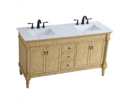 Elegant Bathroom Vanity - Antique Beige (VF13060DAB)